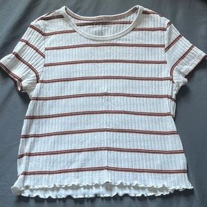 American Eagle Outfitters XS baby tee. Brand new condition. Striped.